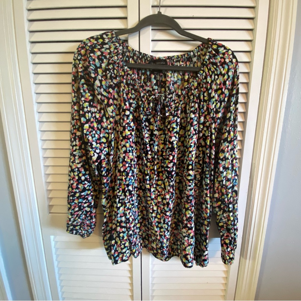 Lane Bryant Colorful Patterned Blouse